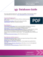 Archaeology Databases Guide