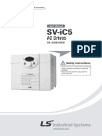 Variador SV- IC5-Manual de Usuario