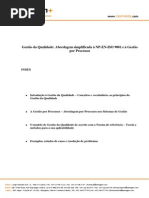 Gestão Da Qualidade - Abordagem Simplificada À NP-En-IsO 9001 e À Gestão Por Processos