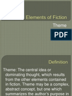 Elements of Fiction Theme