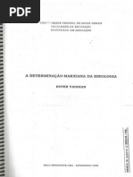 VAISMAN, E. - a determinação marxiana da ideologia
