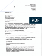 Denver Deputy Ford Termination Letter