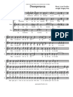 Desesperanza (SATB) (Pino) - Escobar