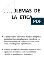 Clase 5 Problemas de La Etica