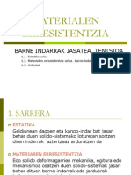 Materialen Erresistentzia