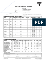 Datasheets Resistors Condensadors Diodes