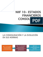 Niif 10 - Estados Financieros Consolidados