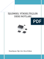 Işlemsel Yukseltec Ders Notları