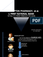 Binghampton Pharmacy, Et Al. V. First National Bank: 131 Tenn. 711, 176 S.W. 1038, 2 A.L.R. 1377 (1915)