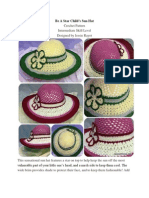 Sun Hat Pattern Crochet