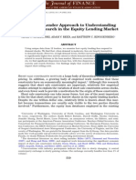 A Multiple Lender Approach to Understanding Supply and Search in the Equity Lending Market