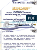 Instructivo Configurar Wiki