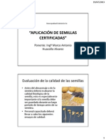 Aplicación de Semillas Certificadas