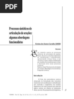Sentenças Complexas Na Gramática Ormativa X Funcionalista