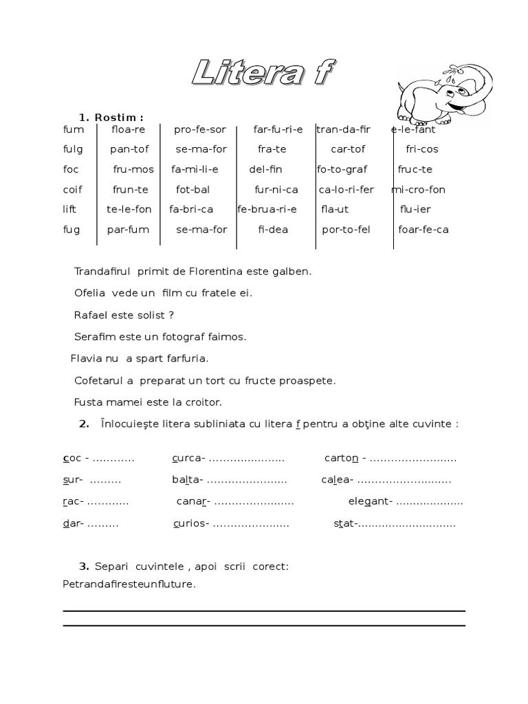 Litera F | PDF