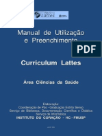 Manual de Utilização e Preenchimento Do Curriculum Lattes