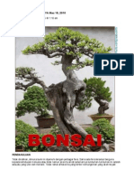 Bonsai Dan Sejarahnya Mac 18, 2010