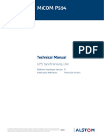 Micom P594: Technical Manual