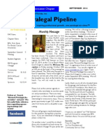 September 2014 Edition of The Paralegal Pipeline