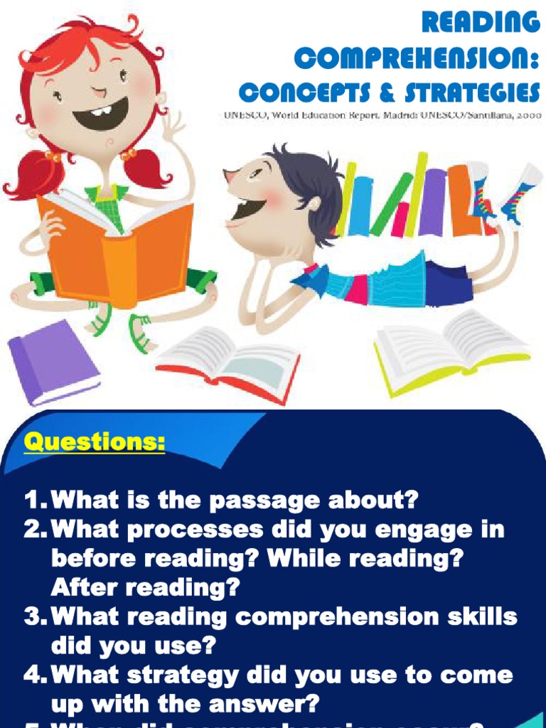 Reading Comprehension Strategies Explained | PDF | Reading ...