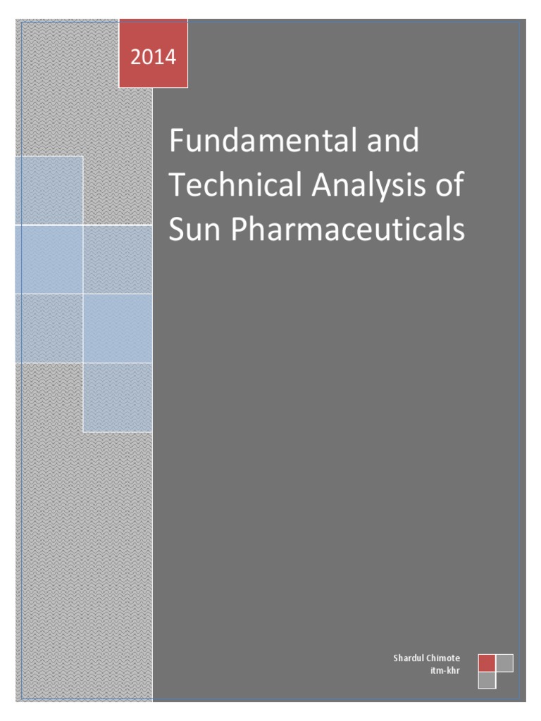 Sun Pharma Fundamental & Technical Analysis | PDF | Financial ...
