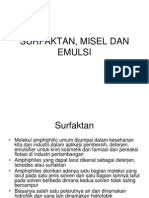 08 Surfaktan Misel Dan Emulsi(1) Copy