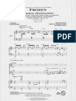 Frozen Choral Highlights SATB