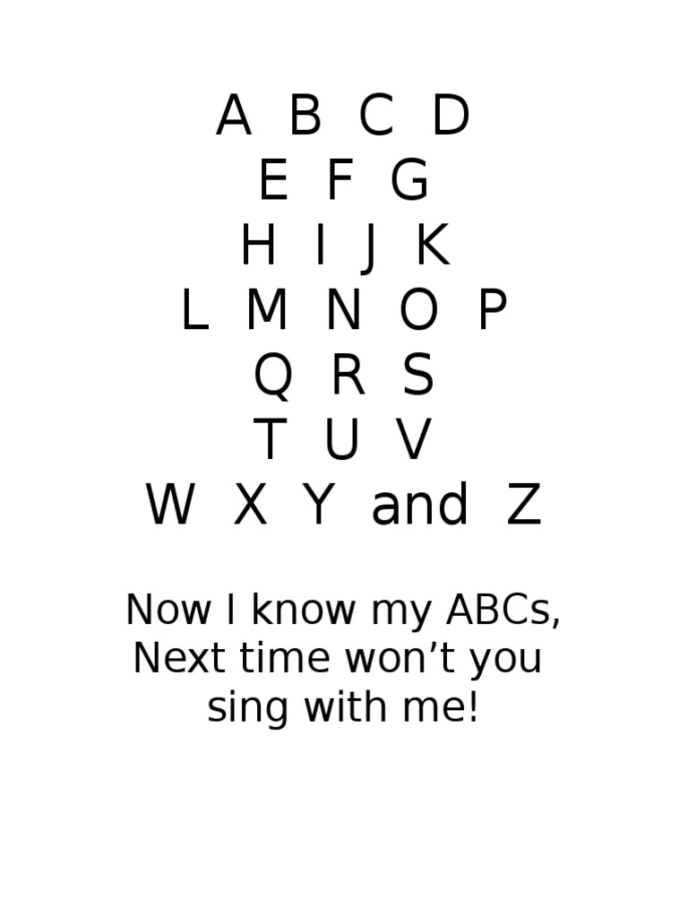 Alphabetical Sequence and Symbols Analysis | PDF | Teaching Methods ...