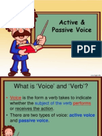 Active Passive Voice