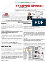 Group Activity - Changing Direct Speech to Indirect Speech - Complete Lesson - 0173