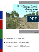 Rendering Plants: CS 563 Advanced Topics in Computer Graphics