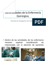 Generalidades de La Enfermería Quirúrgica