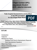 Geomechanic Effect For Gas Single Phase Reservoir