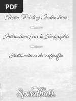 Speedball Screenprinting Instructions