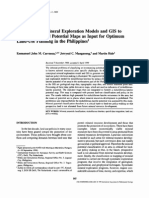 Application of Mineral Exploration Models & GIS To Generate Mineral Potential Maps As Input For Optimum Land-Use Planning in The Philippines PDF