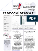 CDG East Midlands Newsletter December 2009