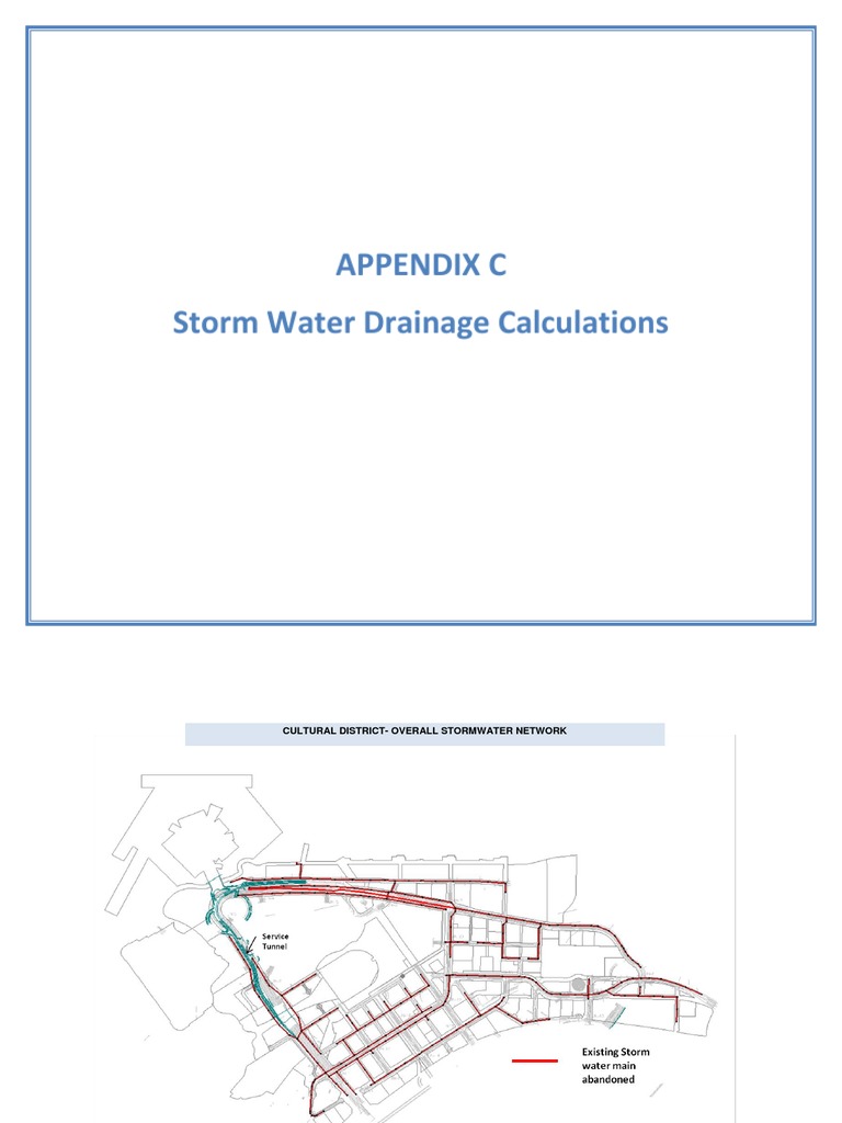 Stormwater Calculation Ocean Pollution Stormwater