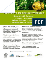 Free Native Tree Rescue Workshop