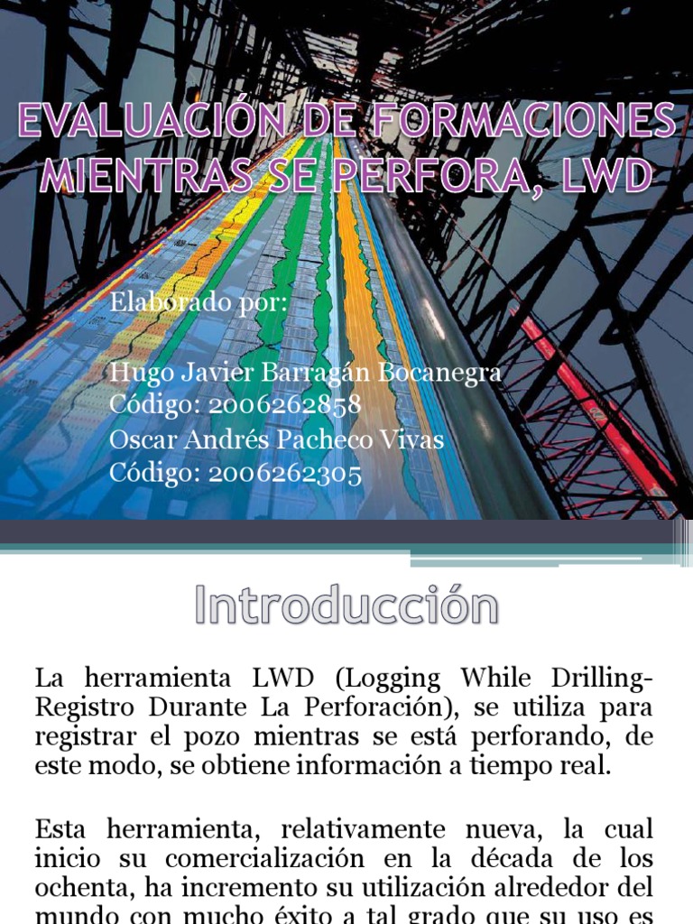 Ventajas y Desventajas de LWD | PDF | Herramientas | Informática y ...