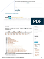 Setup Hold Calculate