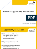 Science of Opportunity Identification: Karminder Ghuman