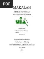 Download Makalah Perlakuan Panas by Benjamin Parker SN239260318 doc pdf