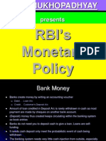 RBI's Monetary Policy