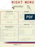 Woodys Late Night Menu 2014