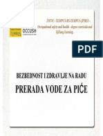 Primena Gasnog Hlora U Preradi Vode - Tehnicki Zahtevi