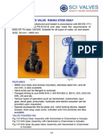 Gate Valve Dimensions