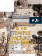Temple Mount by Rabbi Mordechai Rabinovitch
