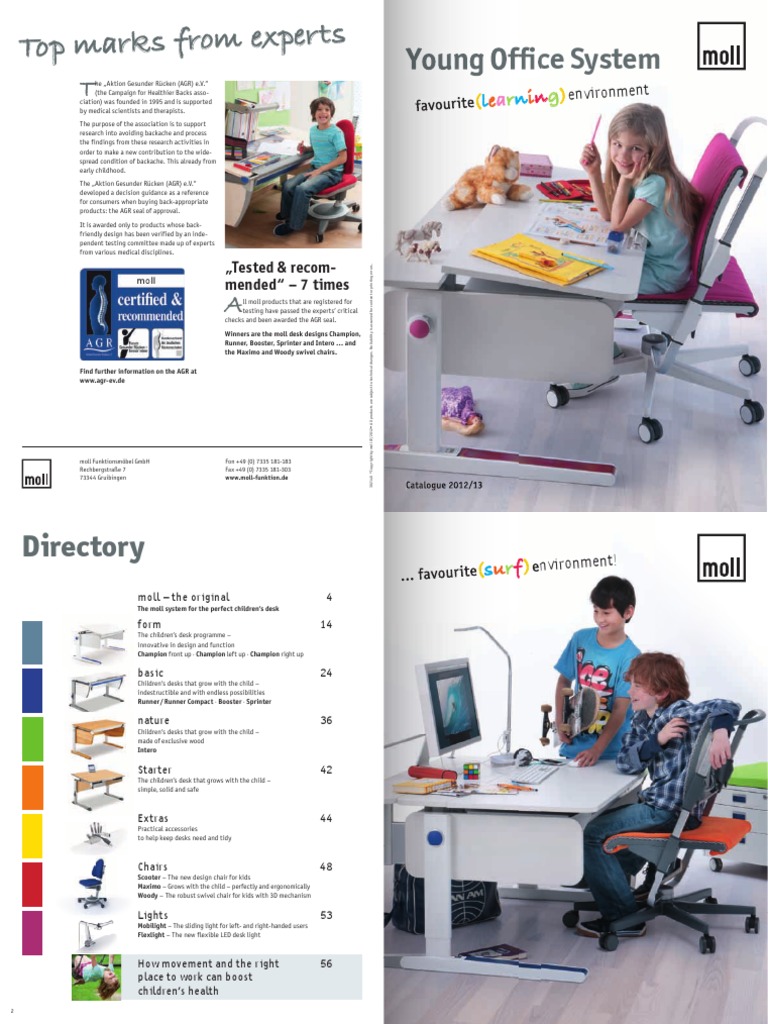 Catalog General Moll Desk Chair