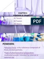 PHARDOSE REPORT - Powders and Granules