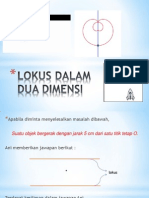 Lokus Dalam 2 Dimensi